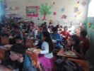 El Macuelizo - A packed class/dinner room