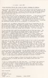 A scan of a simple, typed newsletter from March 1985.